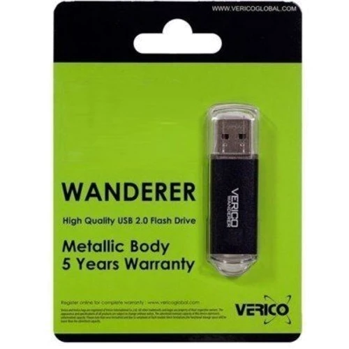 USB-флешка Verico 64GB Wanderer Black (1UDOV-M4BK63-NN): Стандарт USB USB 2.0