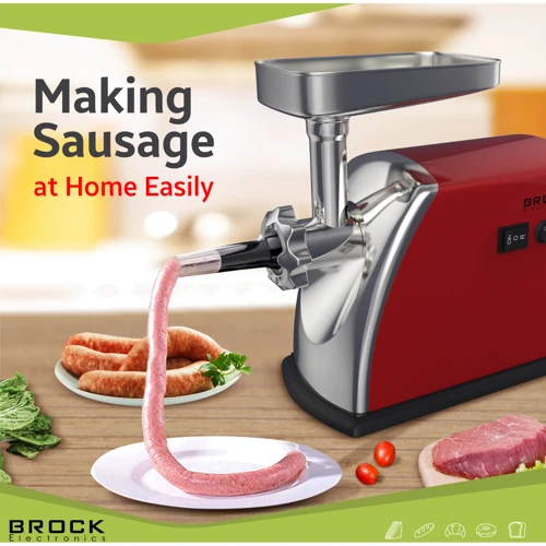 Мясорубка BROCK MG 1601 SS фото 6