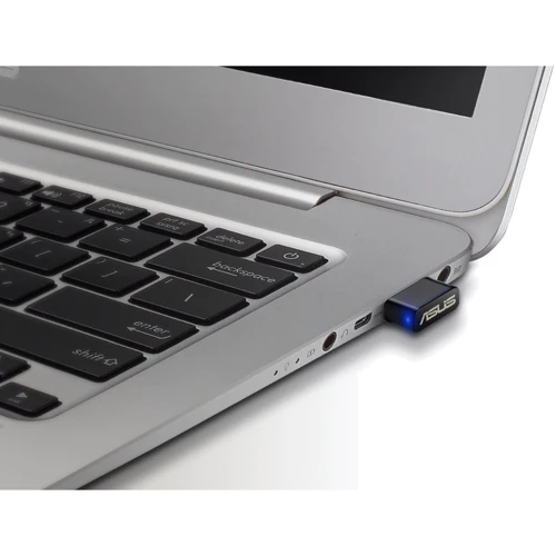 Адаптер Wi-Fi ASUS USB-AC53NANO: Тип адаптера USB