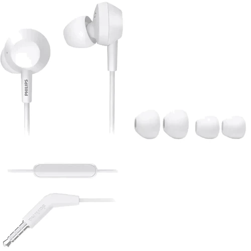 Наушники Philips TAE4105 White: Чувствительность (дБ) 104