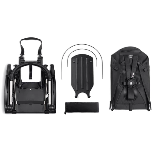 Универсальная коляска BABYZEN YOYO² с люлькой Bassinet Stone/Серый без дождевика белая рама (BZ10109-01/595410/595) фото 8