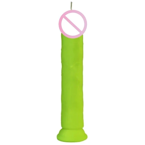 Свеча LOVE FLAME - Dildo Roma Yellow Fluor, CPS03-YELLOW