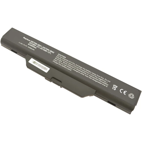 Батарея для ноутбука HP Compaq HSTNN-IB51 6720s 14.4V Black 5200mAh OEM (903152): Напруга, В 14.4