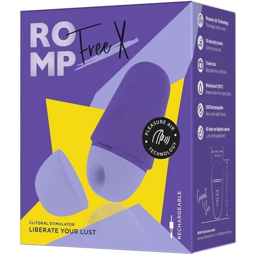 Вакуумный клиторальный стимулятор Romp Free X