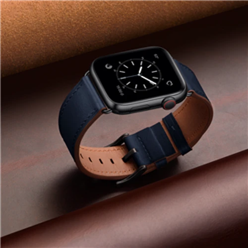 Аксессуар для Watch Top Genuine Leather Bank Dark Blue (BLAP181266) for Apple Watch 42/44/45/49mm Ultra фото 5