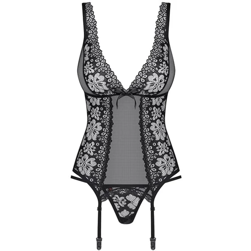 Комплект Obsessive 856-COR-1 corset, L/XL