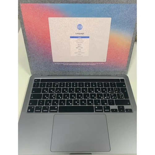 Apple MacBook Pro M1 13 256GB Space Gray (MYD82) 2020 (MacBook) (78753679) Approved: Причина уцінки Гравировка - русские и итальянские буквы, полный комплект