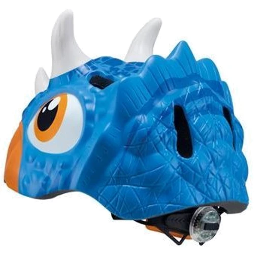 Шолом захисний дитячий Globber Fantasy Helmet трицератоп синій, 49-55 см (605-100): Виробник Globber