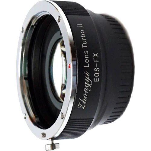 Адаптер для объективов Mitakon Zhongyi Turbo Adapter Mark II Canon EF Mount Lens to Fujifilm X (MTKLTM2EF2X)