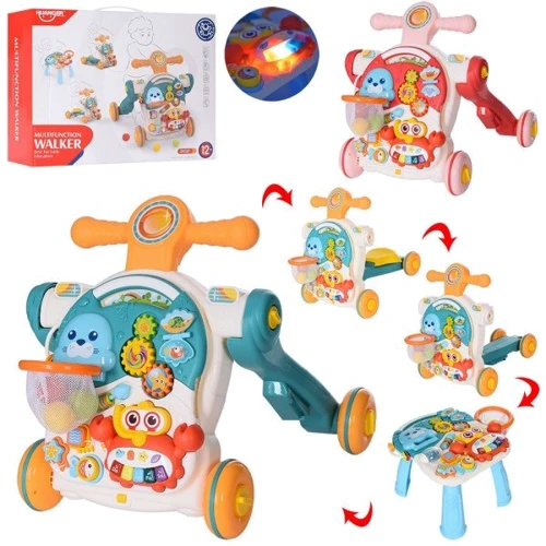 Каталка-ходунки Bambi 4в1 2 вида (HE0826-27)