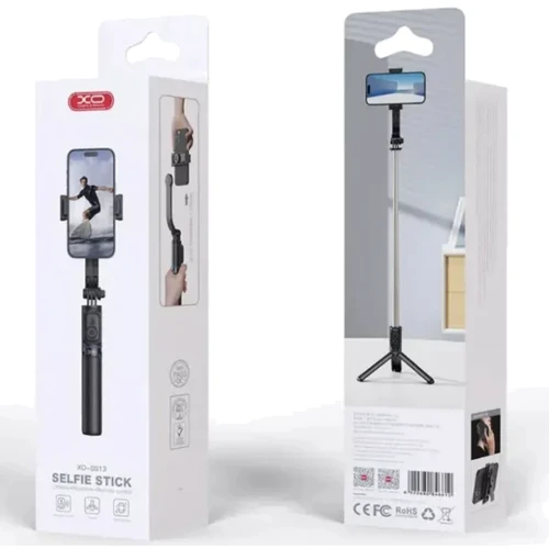 XO SS13 Bluetooth Selfie Stick for Tripods 106cm Black фото 8