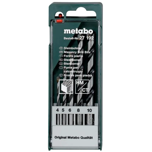 Набір свердлів по каменю Metabo 627192000