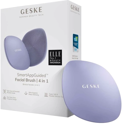 Щітка для обличчя GESKE Facial Brush 4 в 1 Purple (GK000018PL01)
