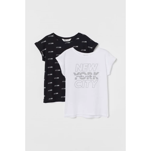 Футболка H & M 1612-8571571 146-152 см різнобарвна (2 шт.)