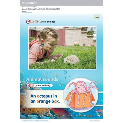 Guess What! 1: Pupil's Book: Производитель Cambridge University Press
