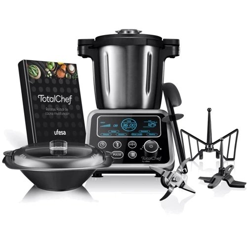Кухонный комбайн Ufesa TOTALCHEF RK5 (85104743): Материал чаши нержавеющая сталь