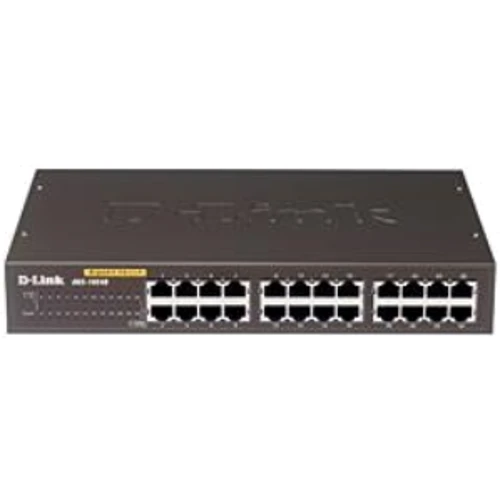 Мережевий комутатор D-Link DES-1024D: Порти только Fast Ethernet (10/100)