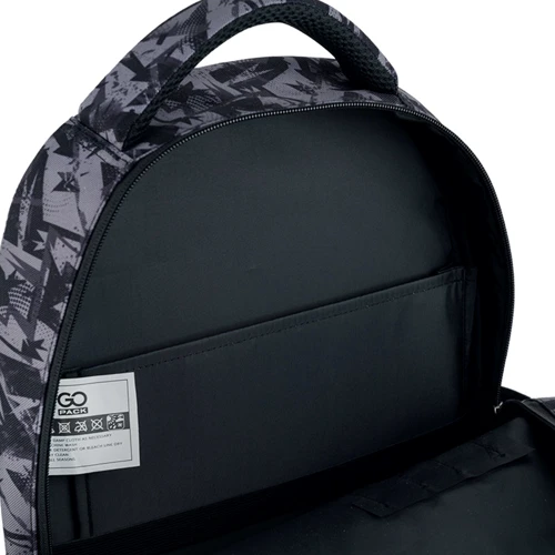 Рюкзак GoPack Education 175M-9 No Fear (GO24-175M-9): Корпус рюкзака Мягкий