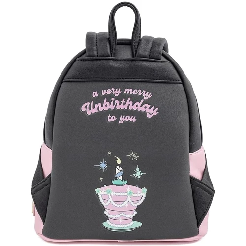 Рюкзак Loungefly Disney - Alice in Wonderland A Very Merry Unbirthday Mini Backpack (WDBK1651): Корпус рюкзака Мягкий
