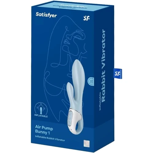 Вибратор-кролик надувной Satisfyer Air Pump Bunny 1