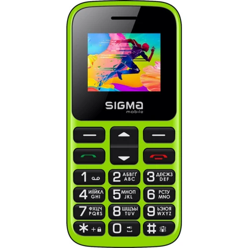 Мобильный телефон Sigma mobile Comfort 50 HIT 2020 Green (UA UCRF)