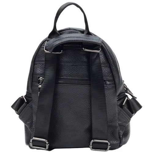 Женский рюкзак Borsa Leather черный (1t408-black): Пол Женский
