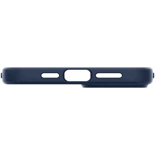 Чехол для iPhone Spigen Liquid Air Navy Blue (ACS04892) for iPhone 14 Plus: Материалы Силикон