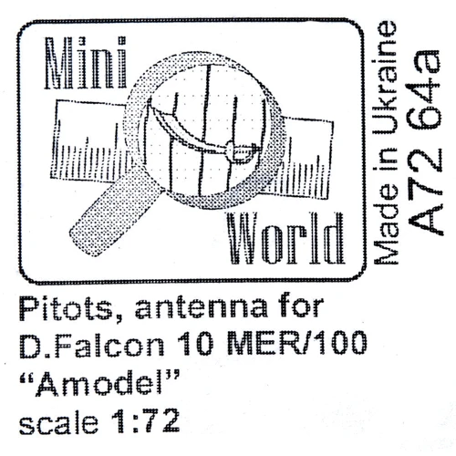 Набор Mini World Антенна для "Falcon-10MER" "Amodel" (MINI7264a)