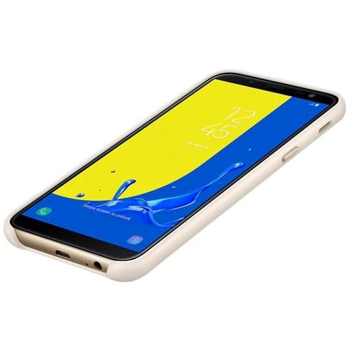 Чехол для телефонов Samsung Dual Layer Cover Gold (EF-PJ600CFEGRU) for Samsung J600 Galaxy J6 2018: Цвет золотистый