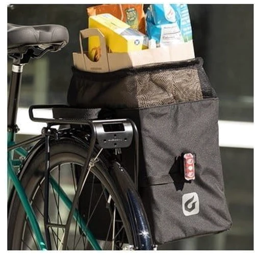 Велосумка Сумка на багажник Blackburn Local Grocery Pannier 16 л влагозащитный серо-черный (7099755): Тип крепления На багажник