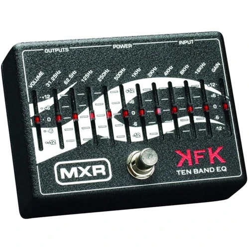 Педаль гитарных эффектов Педаль эффектов DUNLOP KFK1 10-BAND EQUALIZER
