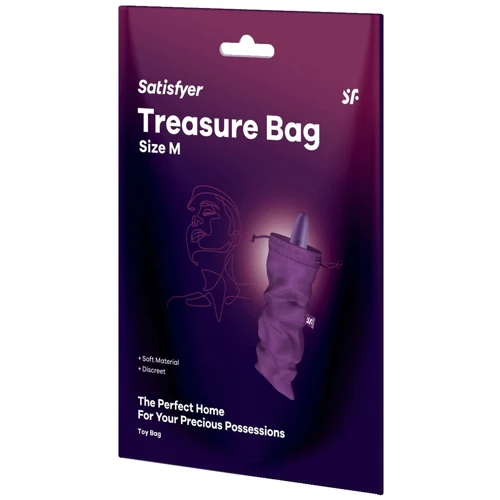 Мешочек для хранения игрушек Satisfyer Treasure Bag M Violet
