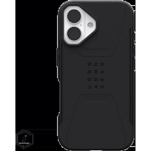 Чехол для iPhone Urban Armor Gear UAG Civilian Magsafe Black (114446114040) for iPhone 16