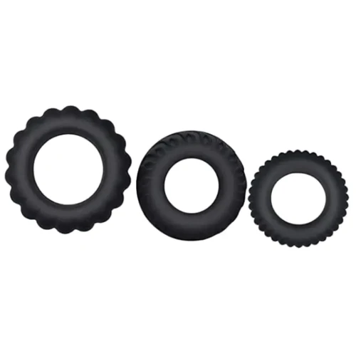 Набор из 3 силиконовых эрекционных колец XESE CR011: Производитель XESE