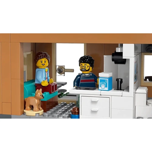 Конструктор LEGO City Семейный дом и электромобиль (60398)