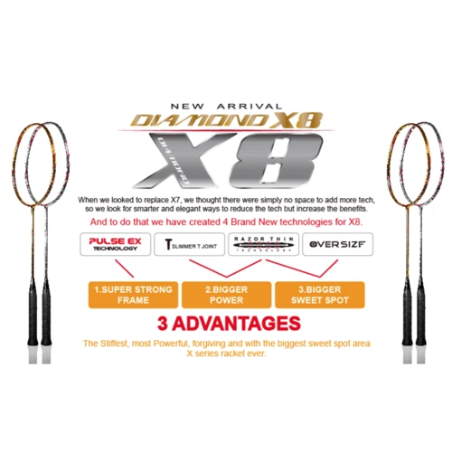 Ракетка RSL X8 Gold фото 3