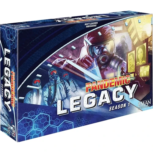 Настольная игра Z-Man Games Pandemic: Legacy - Season 1 (Blue Version) - EN НА АНГЛИЙСКОМ ЯЗЫКЕ: Тип Детские