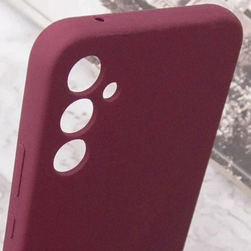 Чехол для телефонов Lakshmi Premium Case Silicone Cover Full Camera Plum for Samsung A556 Galaxy A55: Пленка в комплекте нет