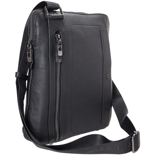 Чоловіча сумка планшет Giorgio Ferretti чорна (SHIGF20185015-black): Стать Мужской