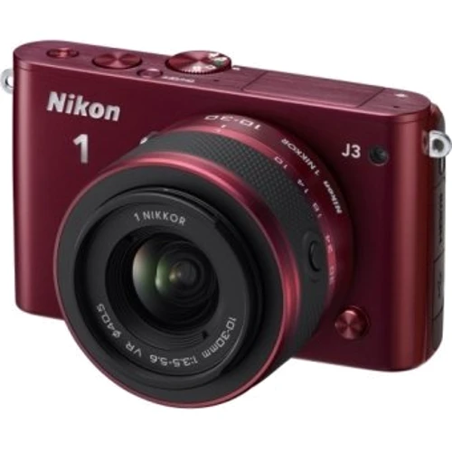 Nikon 1 J3 kit 10-30mm VR Red