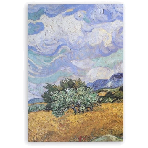 Скетчбук Manuscript Books Van Gogh 1889 с открытым переплетом: Количество страниц 80