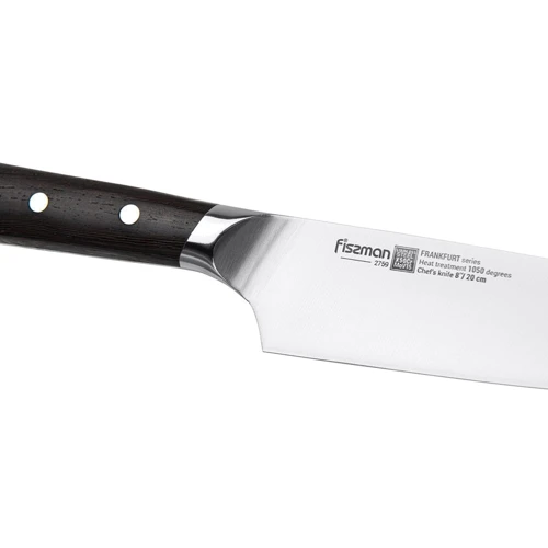 Ніж кухарський Fissman Frankfurt 20 см (2759): Лезо Нержавіюча сталь