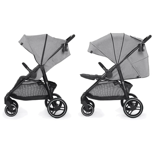 Прогулочная коляска Kinderkraft Grande City Grey (KKWGCITGRY0000): Возможность установки люльки нет