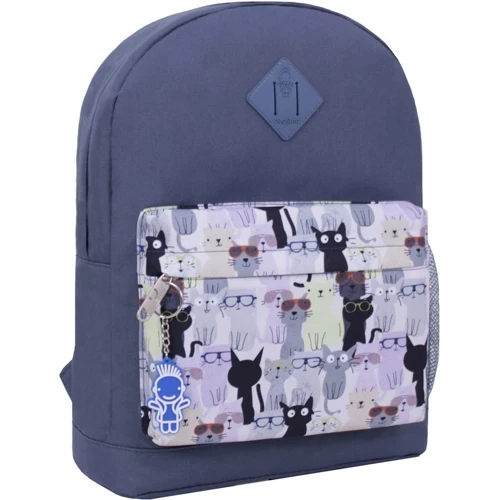 Рюкзак Bagland Молодіжний W / R 17 л. сірий 473 (00533662)