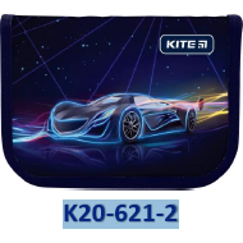 Пенал Kite 1 від., 1 відп., Без наповнення 621 Futuristic K20-621-2