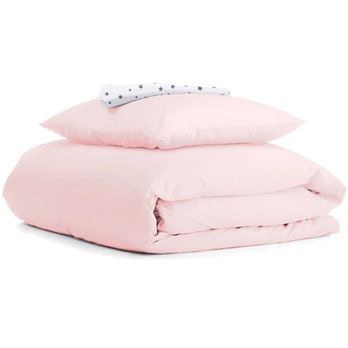 Комплект постельного белья Cosas Ranfors Rose StarGrey детский на резинке 110х140 см (Ranfors_Rose_StarGrey_140): Тип постельный комплект
