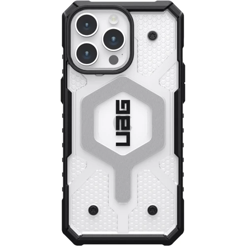 Чехол для iPhone Urban Armor Gear UAG Pathfinder Magsafe Ice (114301114343) for iPhone 15 Pro Max: Материалы поликарбонат и полиуретан