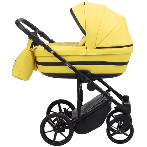 Коляска 2 в 1 Adamex Rimini ECO кожа 100% RI-234 фото 8