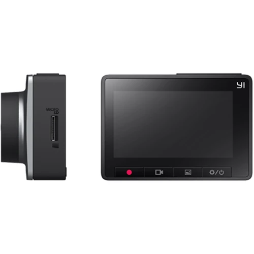 YI Smart Dash camera gray: Оснащение управление и поддержка Wi-Fi, G-сенсор (датчик удара/движения)