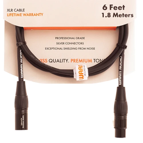Кабель микрофонный WARM AUDIO Pro-XLR-6'